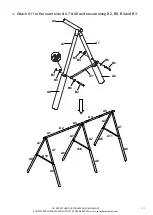 Предварительный просмотр 18 страницы XDP Recreation SURF N SWINGIN' PLUS+ 96667GF Owner'S Manual, Assembly Instructions, Care, Maintenance And User'S Manual