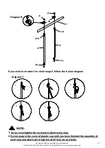 Предварительный просмотр 20 страницы XDP Recreation SURF N SWINGIN' PLUS+ 96667GF Owner'S Manual, Assembly Instructions, Care, Maintenance And User'S Manual