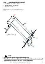 Предварительный просмотр 29 страницы XDP Recreation SURF N SWINGIN' PLUS+ 96667GF Owner'S Manual, Assembly Instructions, Care, Maintenance And User'S Manual