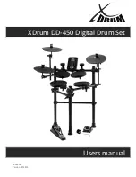 XDrum DD-450 User Manual preview