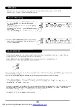 Предварительный просмотр 34 страницы XDrum DD-508L User Manual