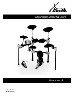 Предварительный просмотр 1 страницы XDrum DD 520 User Manual