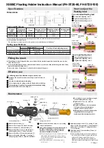 Preview for 2 page of Xebec FH-ST20-60 Instruction Manual