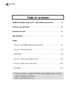 Preview for 2 page of Xebec XP-AUT06M User Manual