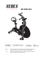 Xebex Fitness AB-1 Assembly Instructions & Owner'S Manual предпросмотр