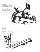 Preview for 6 page of Xebex Fitness Air Rower AR-2 Assembly Instructions & Owner'S Manual