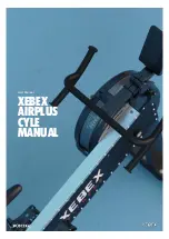 Предварительный просмотр 1 страницы Xebex Fitness AIRPLUS CYCLE Manual