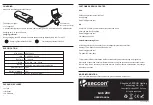 Preview for 2 page of Xeccon Link 200 User Manual