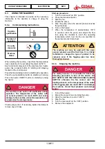 Предварительный просмотр 50 страницы Xeda International CEDAX ELECTROFOG EWV10 Instruction Manual