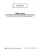 Preview for 1 page of Xembedded XPMC-9100 Manual