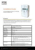 XEMEX IQ0102065BNEM Installation Manual preview