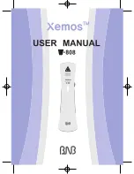 Xemos w-808 User Manual preview