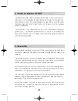 Preview for 4 page of Xemos w-808 User Manual