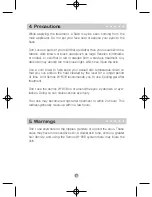 Preview for 6 page of Xemos w-808 User Manual