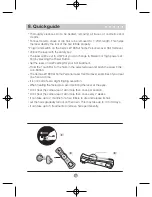 Preview for 9 page of Xemos w-808 User Manual