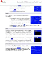 Preview for 27 page of Xenetech Duo 1218 Installation & Table Manual