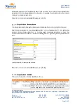Preview for 20 page of Xenics Manx- 2048 R CXP 130 User Manual