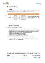 Preview for 6 page of Xenics Wildcat CL 100 User Manual