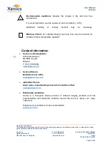 Preview for 8 page of Xenics Wildcat CL 100 User Manual