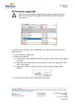 Предварительный просмотр 58 страницы Xenics Wildcat U3V 100 User Manual