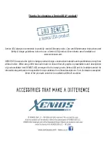 Предварительный просмотр 8 страницы Xenios GHD BENCH Assembly Instructions Manual