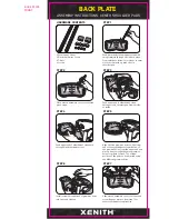 Xenith BACK PLATE Assembly Instructions preview