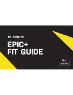 Xenith EPIC+ Manual preview