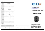 XENO Nitro XEDHDA28V12AW-1M3 Installation And User Manual preview