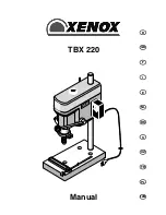 Предварительный просмотр 1 страницы XENOX TBX 220 Manual