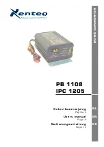 Xenteq IPC 1205 User Manual предпросмотр