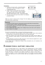 Preview for 20 page of Xenteq Profline TBC 600 User Manual