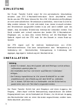 Preview for 9 page of Xenteq PTS 230-20 User Manual