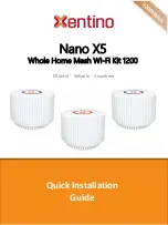 Preview for 1 page of Xentino Nano X5 Quick Installation Manual