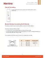 Предварительный просмотр 5 страницы Xentino SI306 Quick Installation Manual