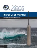 Preview for 1 page of Xeos Technologies Inc. Petrel User Manual