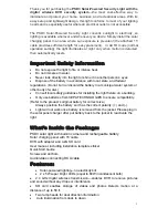 Preview for 2 page of XEPA TECHNOLOGIES PSD3 User Manual