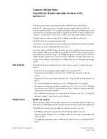 Preview for 1 page of Xerox 2101 Customer Release Notes