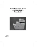 Предварительный просмотр 1 страницы Xerox 220 Setup Manual