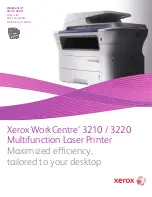 Предварительный просмотр 1 страницы Xerox 3210/N Brochure