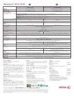 Предварительный просмотр 4 страницы Xerox 3210 - workcentre b/w laser Brochure & Specs