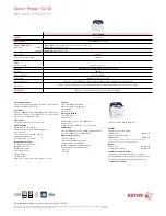 Preview for 2 page of Xerox 3250DN - Phaser B/W Laser Printer Quick Manual