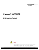 Preview for 3 page of Xerox 3300MFP - Phaser B/W Laser Servce Manual