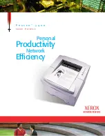 Предварительный просмотр 1 страницы Xerox 3400B - Phaser B/W Laser Printer Brochure