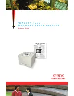 Предварительный просмотр 1 страницы Xerox 3400N - Phaser B/W Laser Printer Network Manual