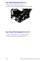 Preview for 133 page of Xerox 3450B - Phaser B/W Laser Printer Service Manual