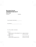 Предварительный просмотр 1 страницы Xerox 460 DC/ST User Manual