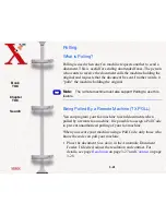 Preview for 117 page of Xerox 470CX WorkCentre Inkjet Online User'S Manual