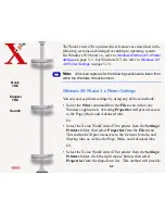 Preview for 136 page of Xerox 470CX WorkCentre Inkjet Online User'S Manual