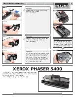 Предварительный просмотр 5 страницы Xerox 5400DX - Phaser B/W Laser Printer Technical Instructions