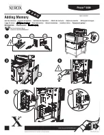 Preview for 1 page of Xerox 5500/YDN - Phaser B/W Laser Printer Manual